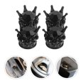 thumbnail image 3 of KAKOWELY tire stem caps 4pcs Tire Valve Covers Tire Valve Stem Caps Crown Style Tire Valve Stem Caps Tire Protection Caps Vehicle Tire Caps for Enhance Driving, 3 of 5