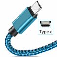 thumbnail image 2 of Cable de carga USB C duradero de 2M para Samsung Galaxy S20 FE S21 Ultra A52 A72 A21s A42 A32 5G A50 A70 A51 A71 A121 m Gao Jinjia LED, 2 of 2
