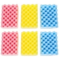 thumbnail image 1 of 6 esponjas de limpieza multiusos resistentes, antirayaduras, para fregar platos, para cocinas, baños y coches., 1 of 7