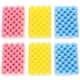 thumbnail image 1 of 6 esponjas de limpieza multiusos resistentes, antirayaduras, para fregar platos, para cocinas, baños y coches., 1 of 7