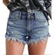 thumbnail image 1 of ZHAOCHENG Pantalones cortos de mezclilla, pantalones cortos casuales de verano con bolsillo y cintura media XXL azul claro, 1 of 3