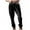 Black, variant on EGNMCR Men's Lightweight Pants, Cargo Pants Men, Linen Pants Men Men's Drawstring Elastic Waist And Solid Color Pocket Hoodie Binding Leg Pants Tracksuit Pants Men Pants
