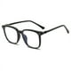 thumbnail image 2 of Montura de gafas para mujer estilo miopía presbicia, montura cuadrada simple para hombre, cara grande, se puede equipar con montura de gafas con lentes graduadas, 2 of 2