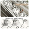 thumbnail image 2 of Super Absorbent Sink Faucet Mat Kitchen Diatom Mud Drain Pad Table Mat Toilet Pad Non-slip Anti-mildew Mat Countertop Dining, 2 of 5