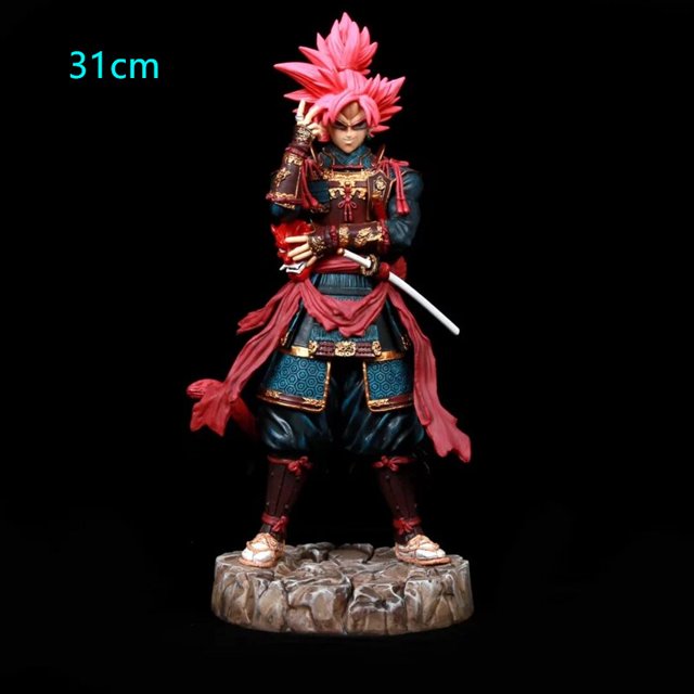 New Dragon Ball Anime Figure Super Saiyan Gold Gula Dragon Fist Goku Majin Buu Vegeta Broly Movable Statue Collection Gift Fivean unisex
