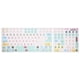 thumbnail image 3 of Etiqueta engomada del teclado mecánico, 2 piezas Etiqueta engomada del teclado mecánico Pegatinas de teclado de dibujos animados Pegatinas de teclado de colores Parte superior de la línea, 3 of 9