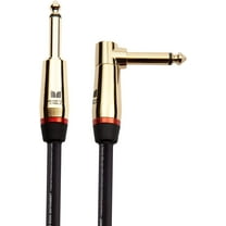 Monster Prolink Rock 21ft 1/4" Instrument Cable, Right Angle to Straight, Copper, Male/Male