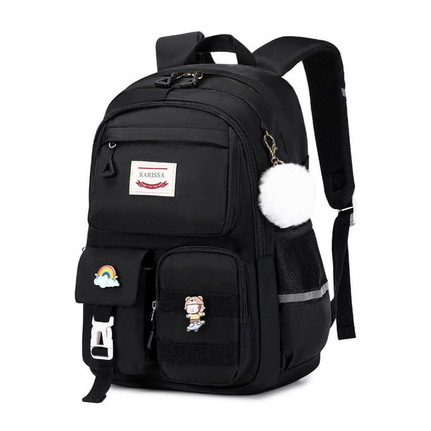 Mochila MUSEVOS Kawaii para niñas para la escuela con múltiples bolsillos
