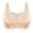 A-Beige557, variant on Jamsmile Women T-Shirt Bras Full Coverage No Underwire Bras Lace Trim Soft Wireless Comfort Wirefree Seamless Bralettes Bras