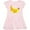 Ballerina Pink, variant on Inktastic Adorable and Yummy Bananas Girls Toddler Dress