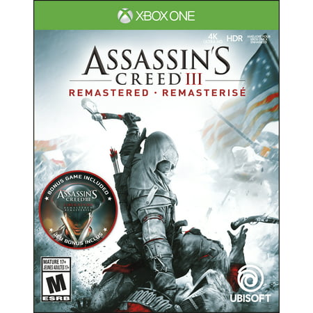 Assassin's Creed III Remastered, Ubisoft, Xbox One, 887256039394