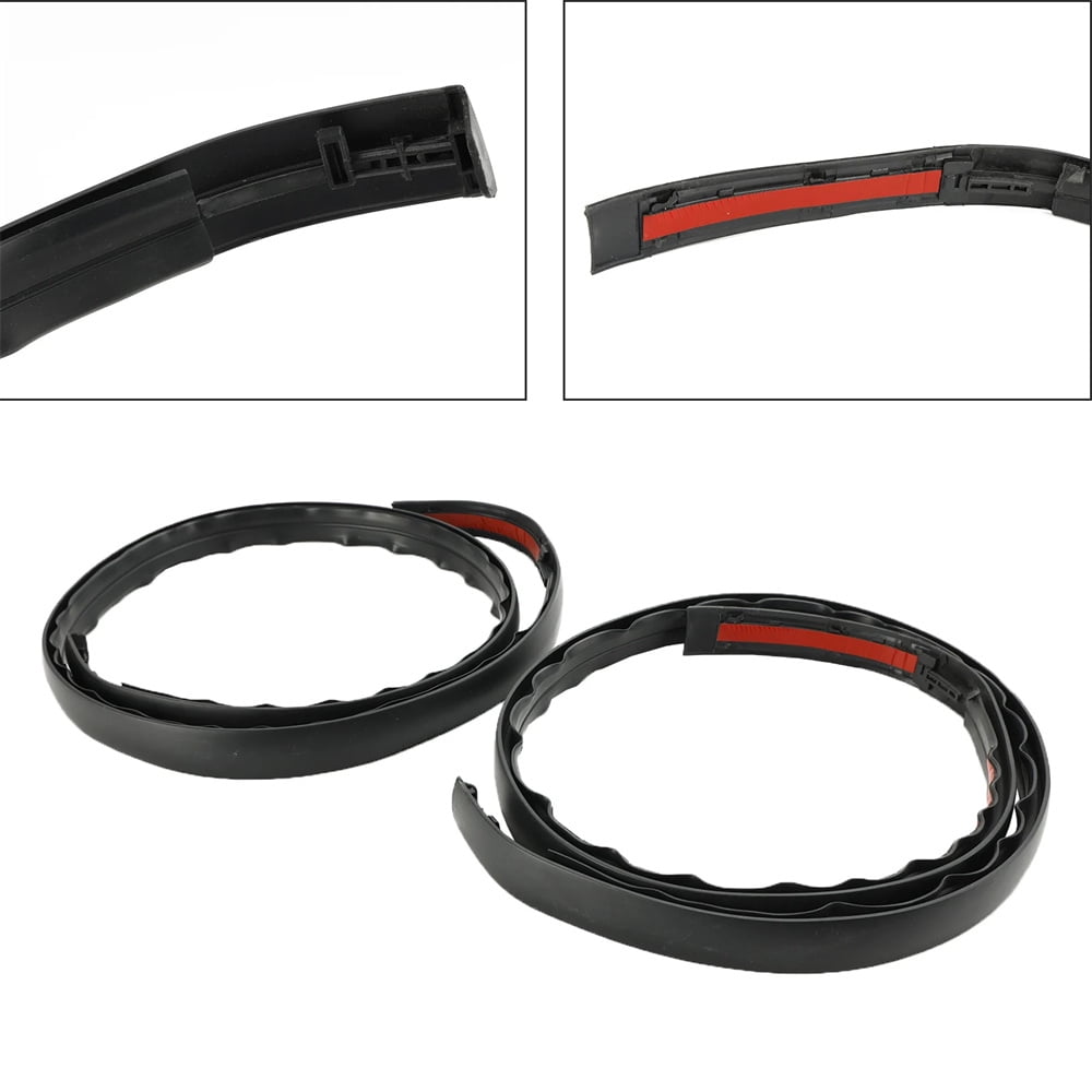 2pcs Roof Drip Molding For Toyota Tacoma 2005-2015 Double Cab