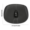 thumbnail image 2 of Asiento de bicicleta extragrande con cojín de sillín de doble amortiguación, repuesto para sillín de bicicleta eléctrica estática urbana, 2 of 9
