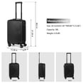 thumbnail image 2 of Terby 20” Unisex Hardside Carry On Luggage, Black, 2 of 5