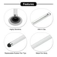 thumbnail image 4 of Uxcell 10Pcs Glitter Rhinestone Stylus Pens for Touch Screens Universal Metal Capacitive Pen White, 4 of 4