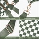 thumbnail image 4 of Cangurera con estampado a cuadros de nailon para mujer 28x14x14 cm, 4 of 6