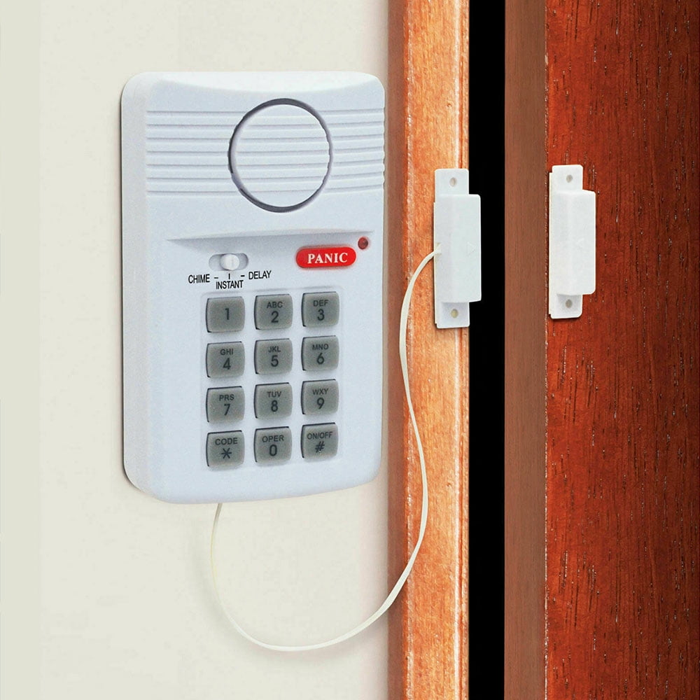 Creative Garage Door Tamper Alarm for Small Space