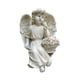 thumbnail image 3 of Estatua de ángel, lámpara solar, coleccionable, resina, artesanía moderna, regalo ideal, figura de ángel 145 cm x 133 cm x 21 cm, 3 of 9