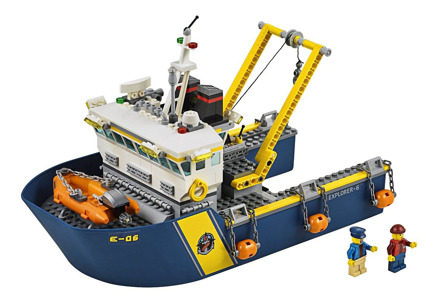 LEGO City Deep Sea Explorers 60095 Exploration Vessel Building Kit 