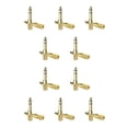 thumbnail image 3 of Matsuzay Headphone Adapter Jack Converter Stereo Dual Treads Channel Audio Plug Process Degree Plating 360 Grip Gold Cost-effective 3.5 a 6.5 ​​oro 10Conjunto, 3 of 6