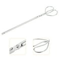 thumbnail image 3 of Uxcell Scissor Tongs,  47cm Carbon Steel Grabber Garbage Picker Charcoal Pick Up Tool, 3 of 6