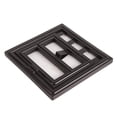 thumbnail image 2 of Puerta mosquitera para perros, repelente de mosquitos, doble imán, puerta corrediza con cierre para perros y gatos, color negro, talla S, 2 of 14