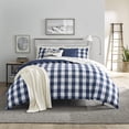 thumbnail image 2 of Eddie Bauer - King Comforter Set, Reversible Cotton Bedding with Matching Shams, Stylish Plaid Home Decor (Lakehouse Blue, King), 2 of 6