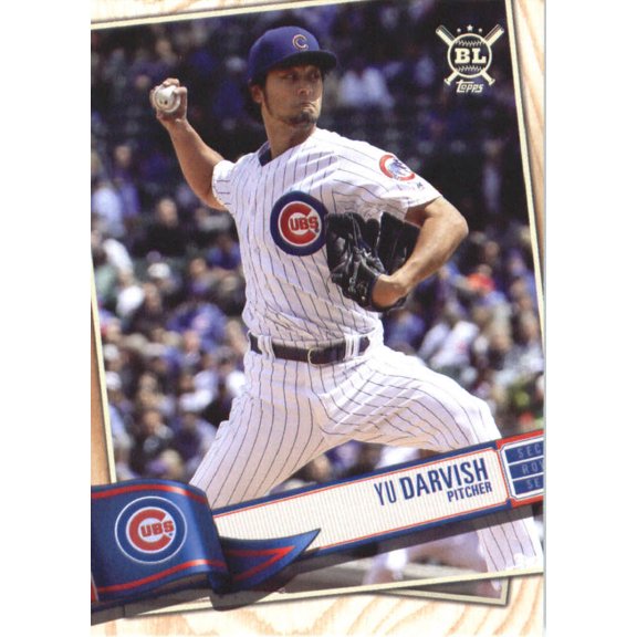 Collectible 2019 Topps Big League #254 Yu Darvish Chicago Cubs MLB Baseball Trading Card