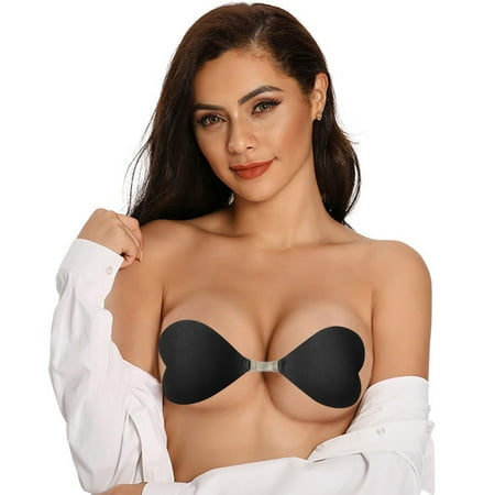 

Sticky Bras For Women Heart Pattern Strapless Bra Breast Lift Push Up Invisible Bra Self Adhesive Silicone Bra