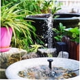 thumbnail image 2 of Labymos 10V/5W Solar Powered Fountain Pump Water Pump with Adjustable Solar Panel DIY Birdbath Fountain, 2 of 8