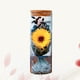thumbnail image 5 of Botella de flores preservadas, botella de flores de jabón luminosa, regalo de cumpleaños, decoración de flores (girasol amarillo), 5 of 6