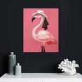thumbnail image 5 of COMIO  Pink Aesthetic Poster Preppy Room Decor Cute Flamingo Wall Art Canvas Poster Picture Paintings For Living Room Bedroom, 5 of 5