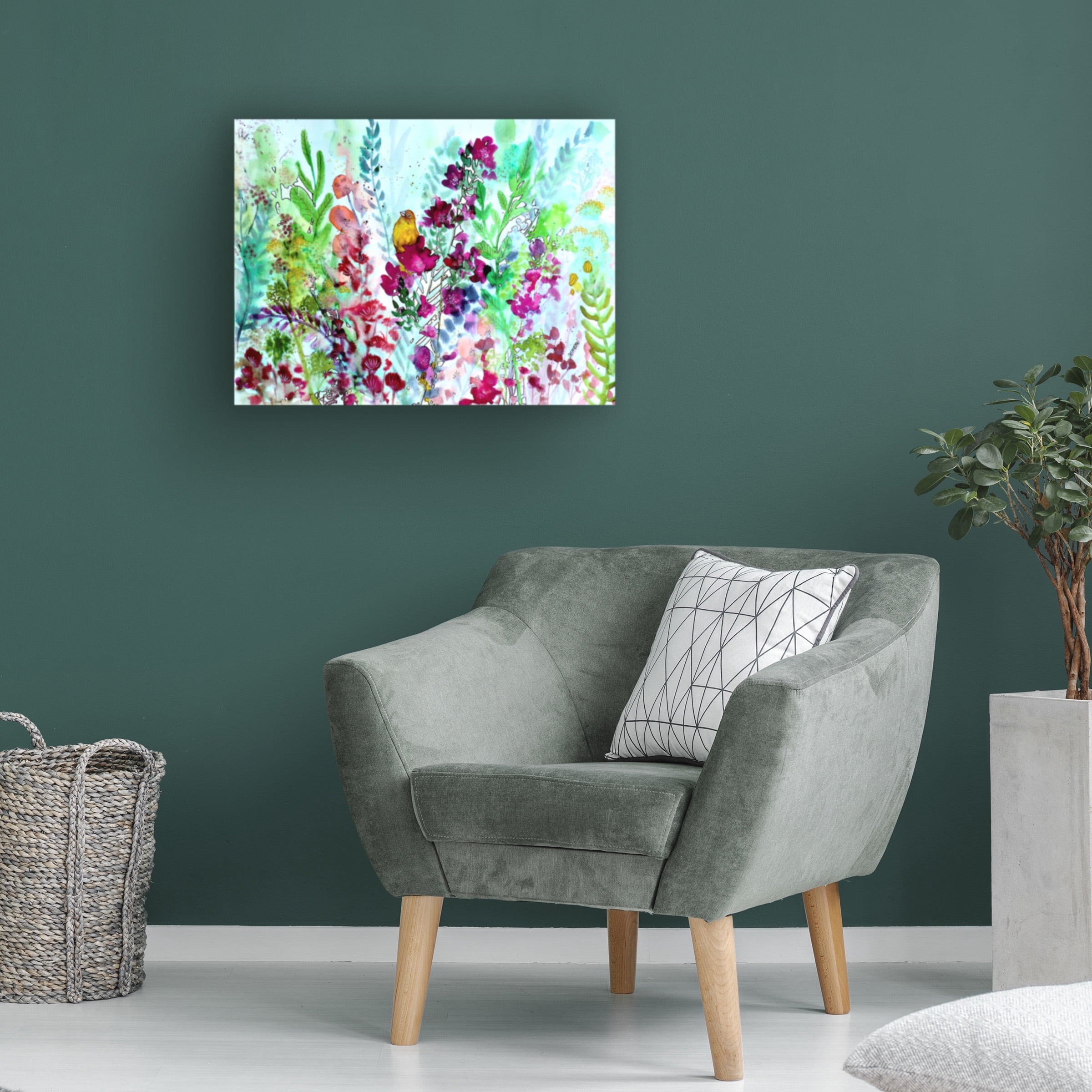 Sylvie Demers 'Revivre' Canvas Art