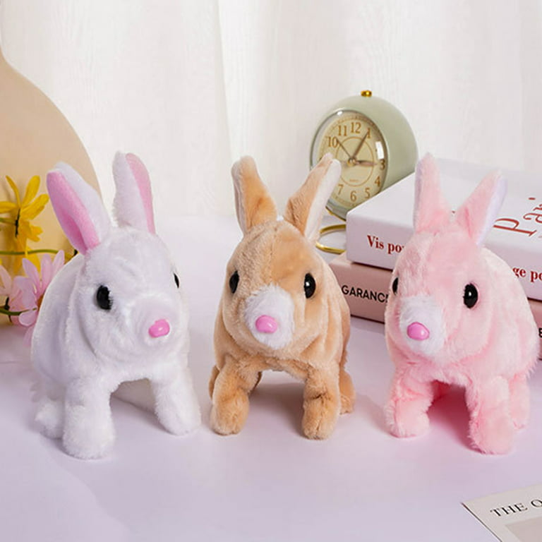 ITFABS Kids Lucky Rabbit Plush Toys Cute Animal Soft Stuffed Dolls Baby  Stuff 