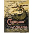 thumbnail image 2 of Émile Bertrand 12x14 Gold Ornate Wood Frame and Double Matted Museum Art Print Titled - Cinderella (1899), 2 of 4