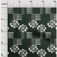 thumbnail image 1 of oneOone Cotton Poplin Fabric Geometric Kasuri Printed Craft Fabric BTY 56 Inch Wide, 1 of 4