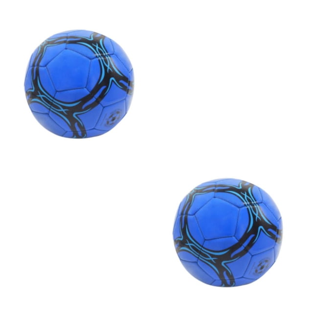 relayinert Portable Official Soccer Ball - Wide Application Range For Games And Not Easily Damaged PVC Ball Official Newest Soccer thickened blue type 4 2Set