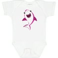 thumbnail image 3 of Inktastic Cute Shark, Little Shark, Pink Shark Boys or Girls Baby Bodysuit, 3 of 5