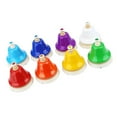thumbnail image 1 of Instrument Toy 8 Tone Handbells, Hand Bells, For Classroom For Learning For Playing For Training, 1 of 8