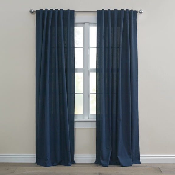 BrylaneHome Poly Cotton Canvas Back-Tab Panel