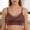 Coffee, variant on Womens Large Size Smooth Bra Push Up for Small Chest Thickened Anti Sagging Flat Chest Enhancer Bra(Red/38)