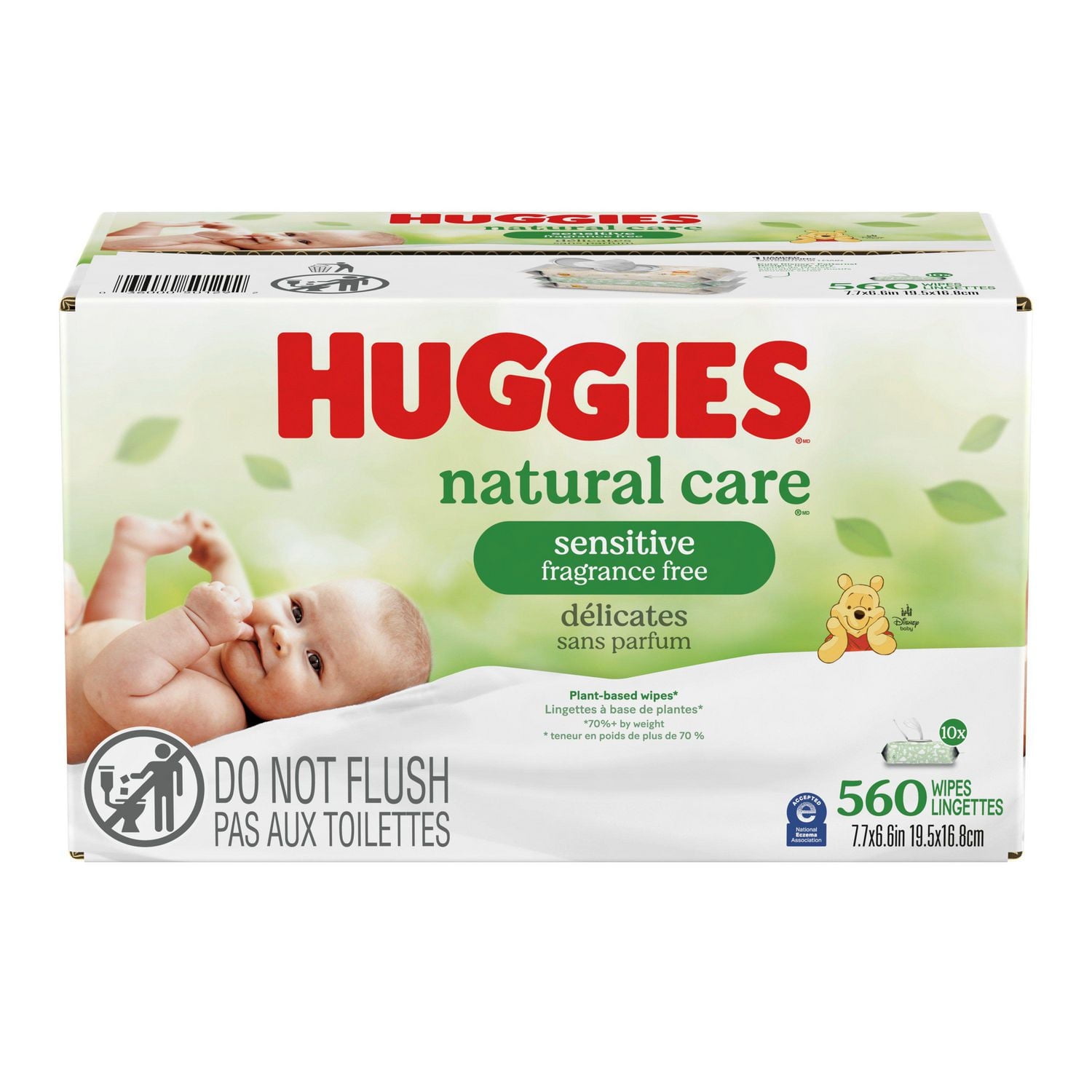 Huggies Walmart Unscented Baby Wipes Pack 56 Huggies Natural Care