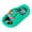 Style 1-Mint Green, variant on Eashery Toddler Girl Slide Sandals Summer Beach Water Shoes Soft Sole Toddler Sandals White 28