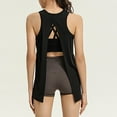 thumbnail image 7 of Tank Top for Women Women Open Back Workout Tops Tie Back Tank Tops Yoga Dance Wear Shirts For Women Black L, 7 of 7