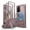 Pink, variant on Dexnor Magnetic Case for Samsung Galaxy S24 Ultra Case, Compatible with Magsafe, 2 Front Frames & Built-in Screen Protector, Bumper Rugged Shockproof Full-Body Protective Cover with Kickstand,Pink