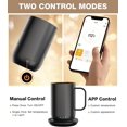 thumbnail image 4 of Self-Heating Coffee Mug T1, 16oz Rechargeable Heated Coffee Mug,  Coffee Warmer Mug with App-Controlled, Temperature-Controlled Heating Coffee Gifts for Women Men Coffee Lover, 4 of 6