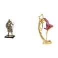 thumbnail image 1 of Figura de escritorio,Estatua de caballero,artesanía artística,coleccionable,escritorio,oficina,Figura decorativa,pieza de arte,decoración del hogar,Estatua de niña bailando,Estatua de, 1 of 8