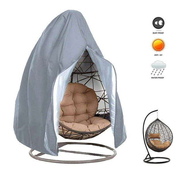Harupink Hanging Swing Chair Protector Egg Cover With Zipper Waterproof