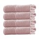 thumbnail image 2 of Paquete de 4 Toallas Faciales | Toallitas de Poliéster Suaves y Absorbentes | Diseño de Rayas de Color Liso | 35 X 35 Cm | Toallas Faciales de Secado Rápido para Lavarse, Bañarse, Cuidar El Cabello y, 2 of 6