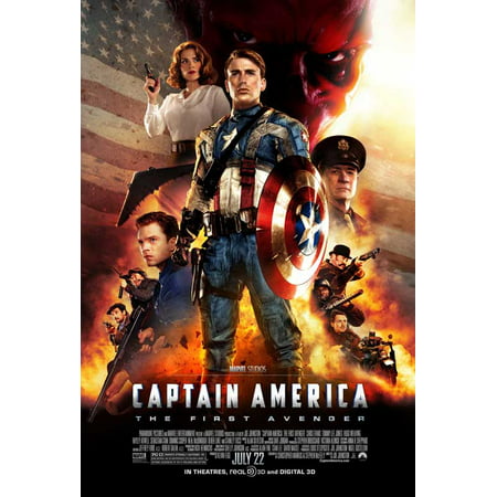 Captain America: The First Avenger (2011) 11x17 Movie Poster